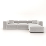 Charlotte Modular Sofa-Pearl