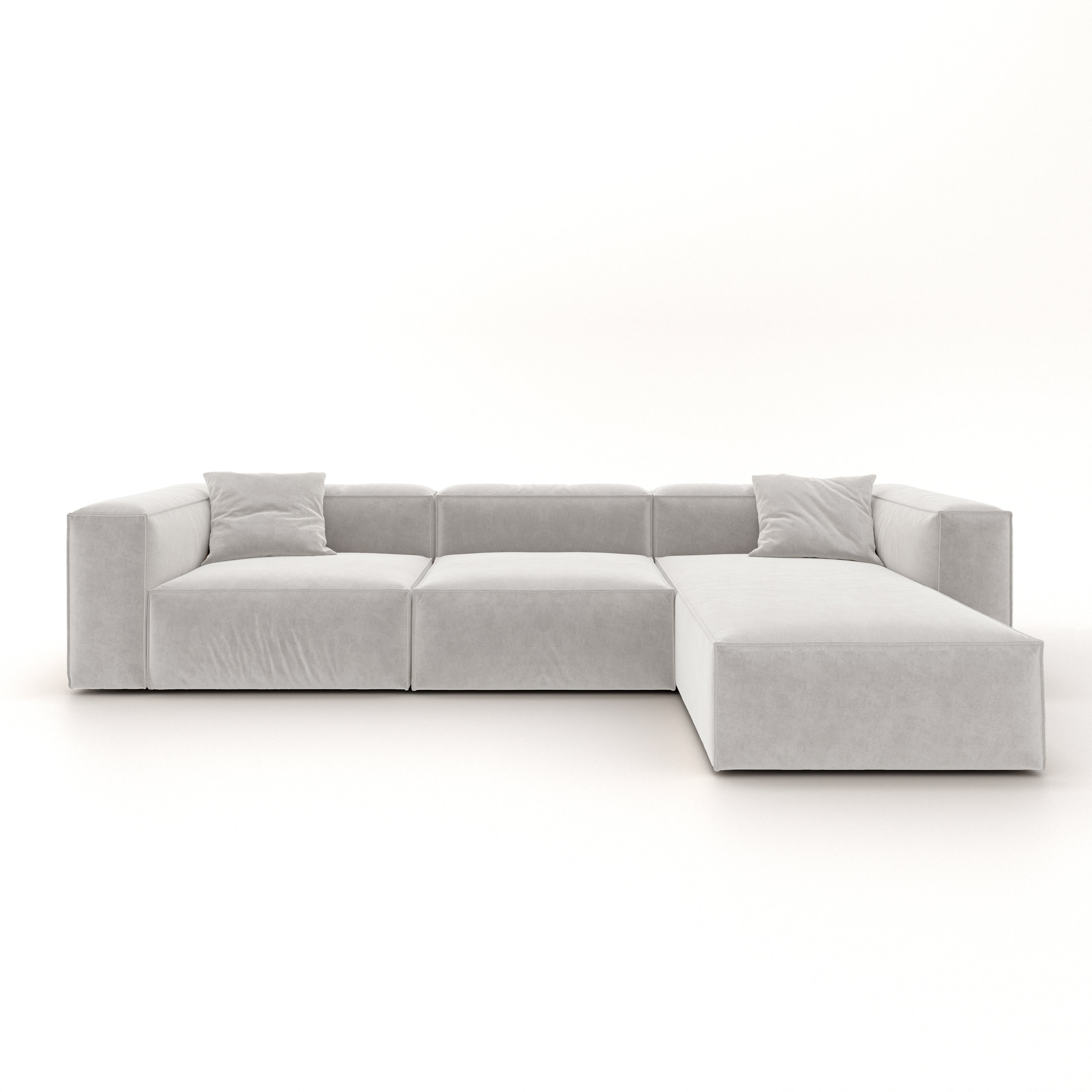 Charlotte Modular Sofa-Pearl