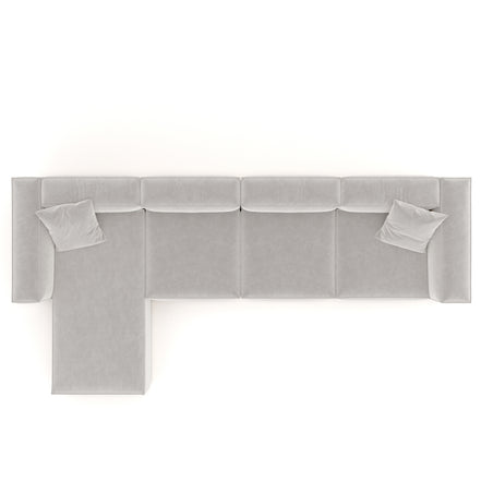 Charlotte Modular Sofa-Pearl