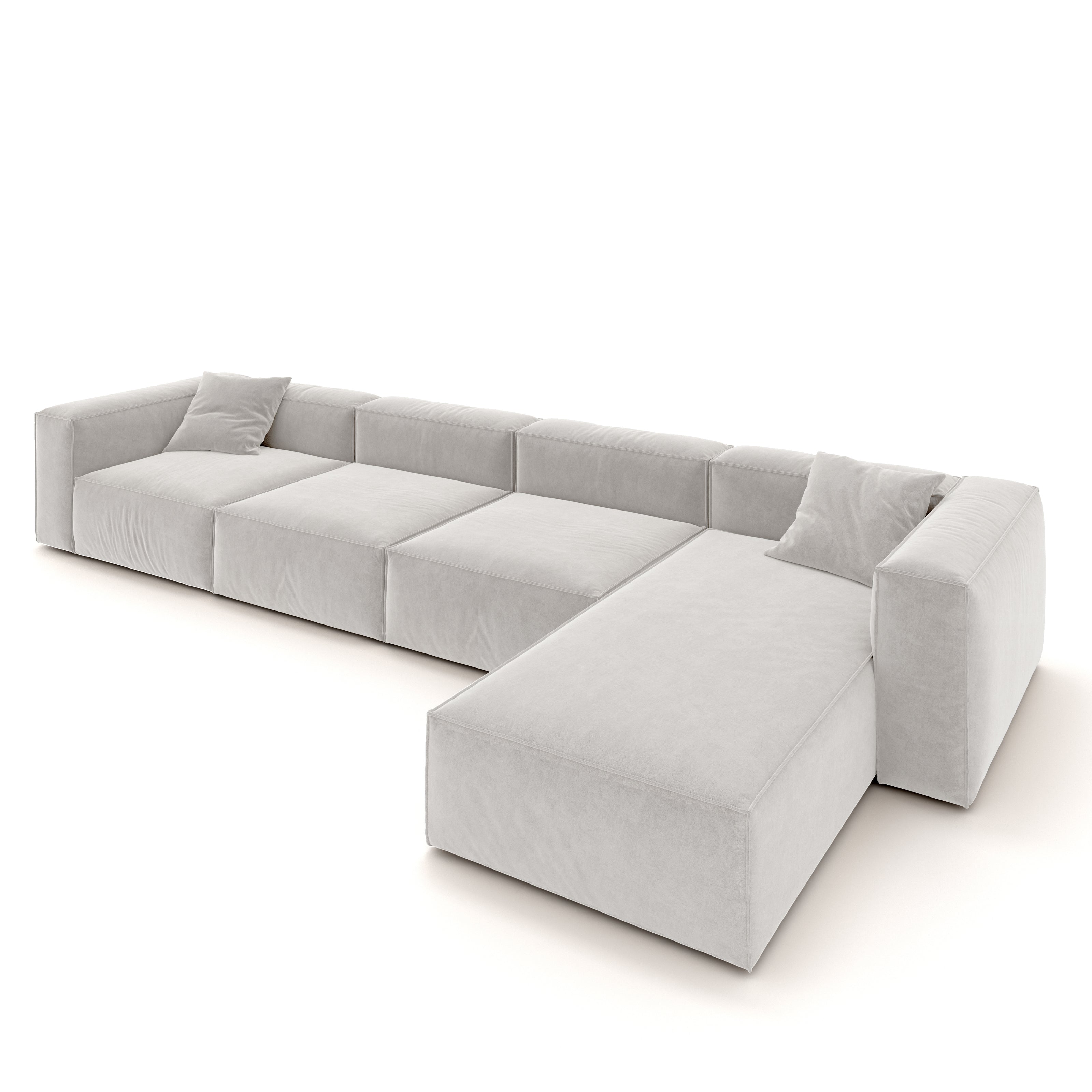 Charlotte Modular Sofa-Pearl