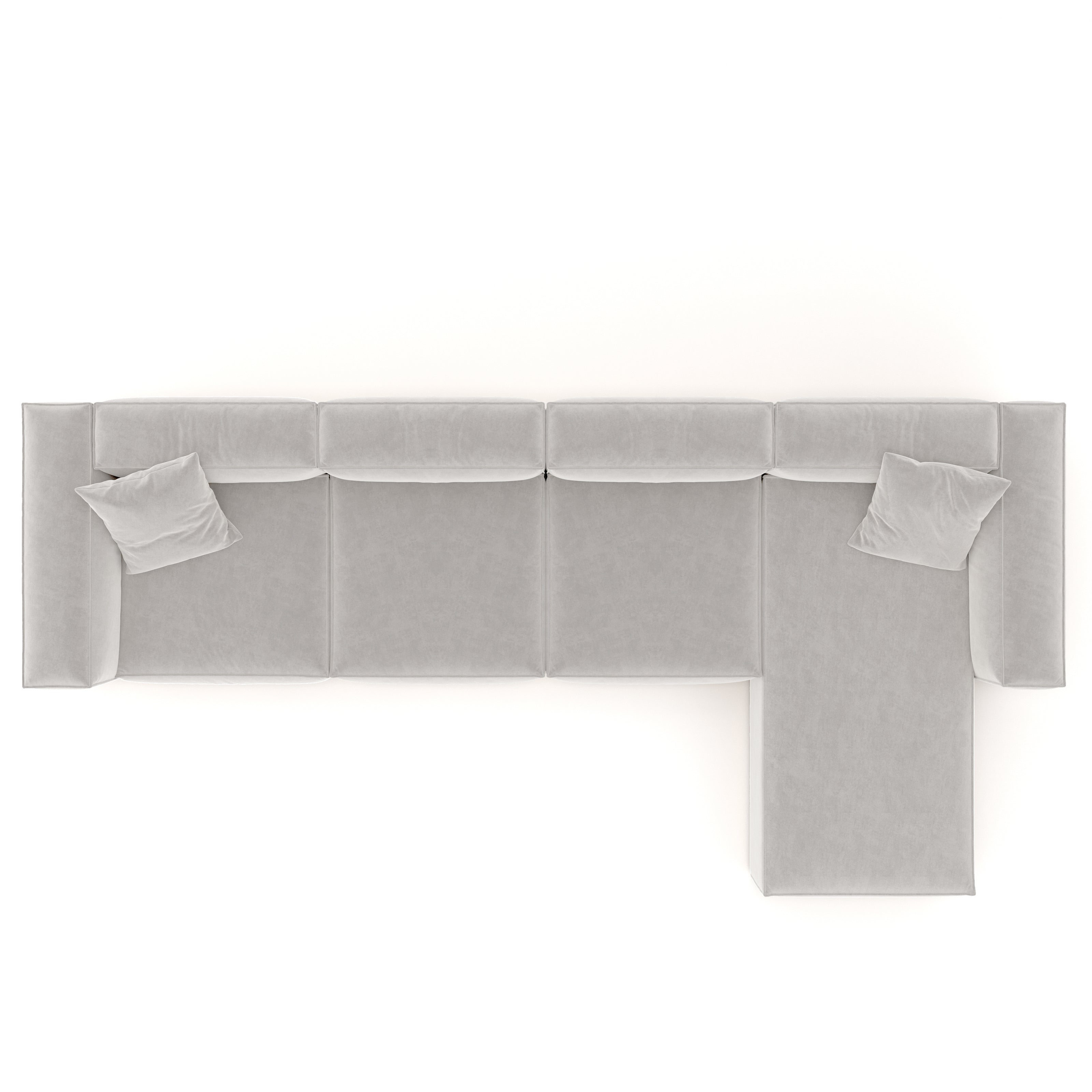 Charlotte Modular Sofa-Pearl