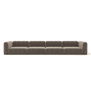 Catherine Velvet Sofa | Beige
