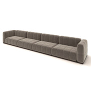 Catherine Velvet Sofa | Beige