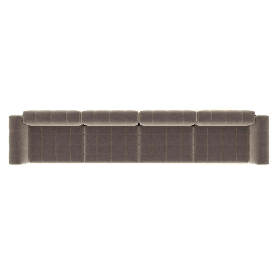 Catherine Velvet Sofa | Beige
