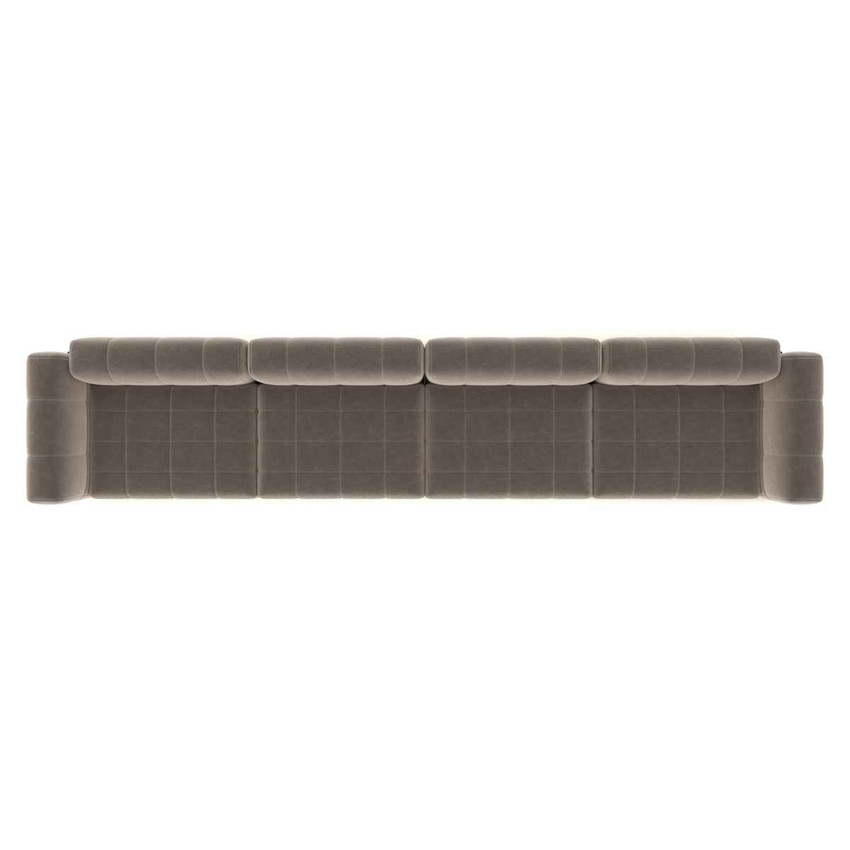 Catherine Velvet Sofa | Beige