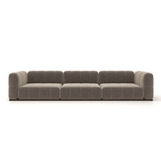 Catherine Velvet Sofa | Beige