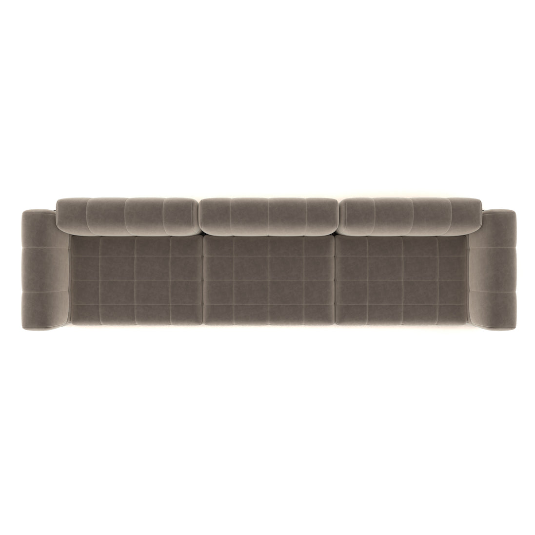 Catherine Velvet Sofa | Beige