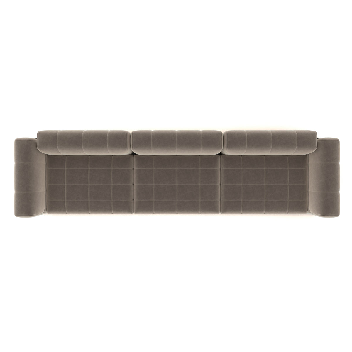 Catherine Velvet Sofa | Beige