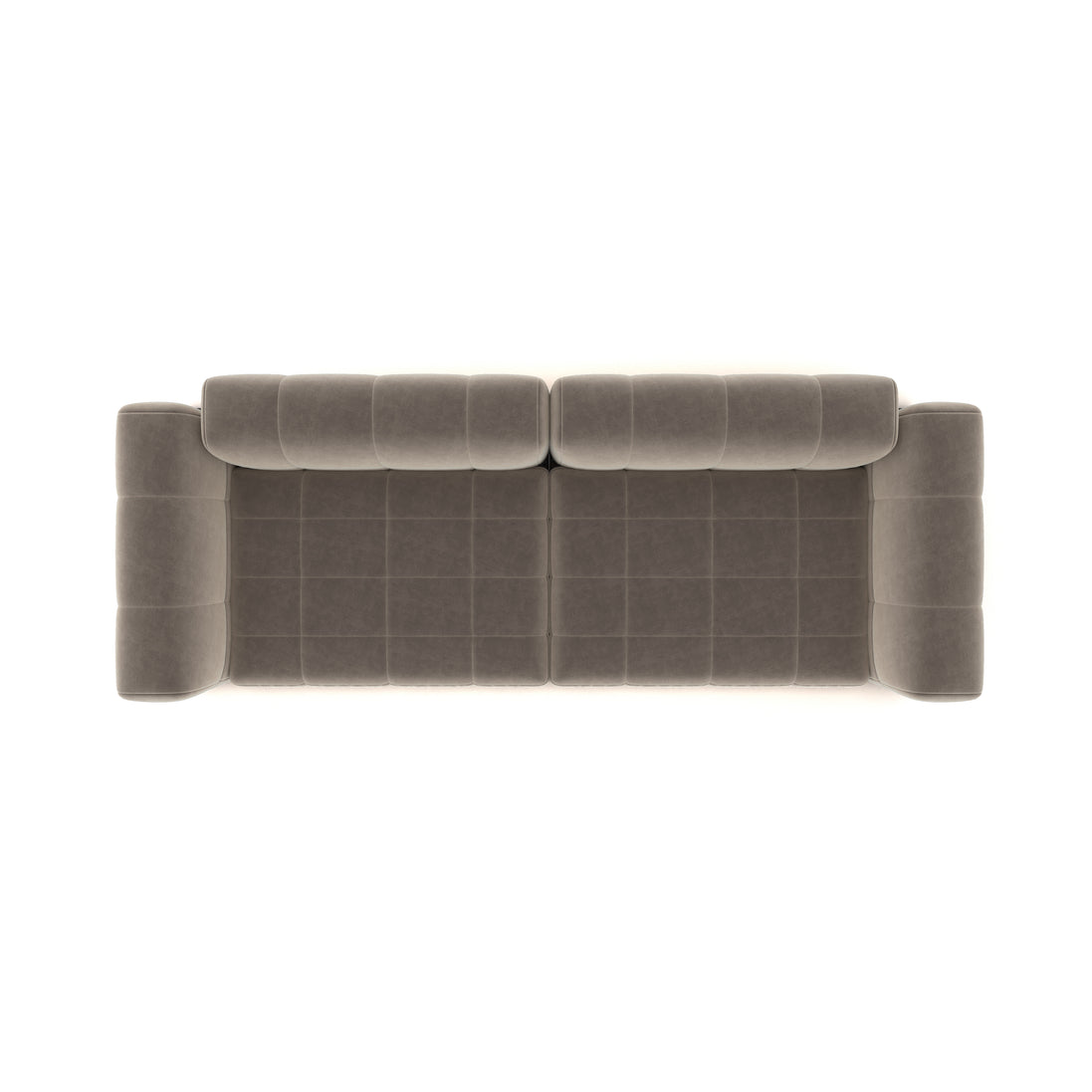 Catherine Velvet Sofa | Beige