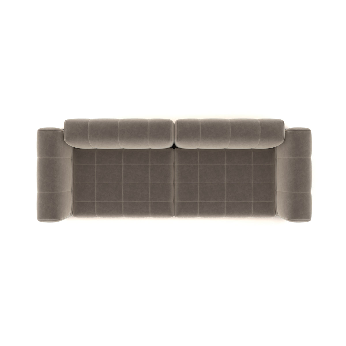 Catherine Velvet Sofa | Beige