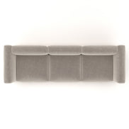 Charlotte Modular Velvet Sofa | Alabaster