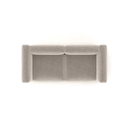 Charlotte Modular Velvet Sofa | Alabaster