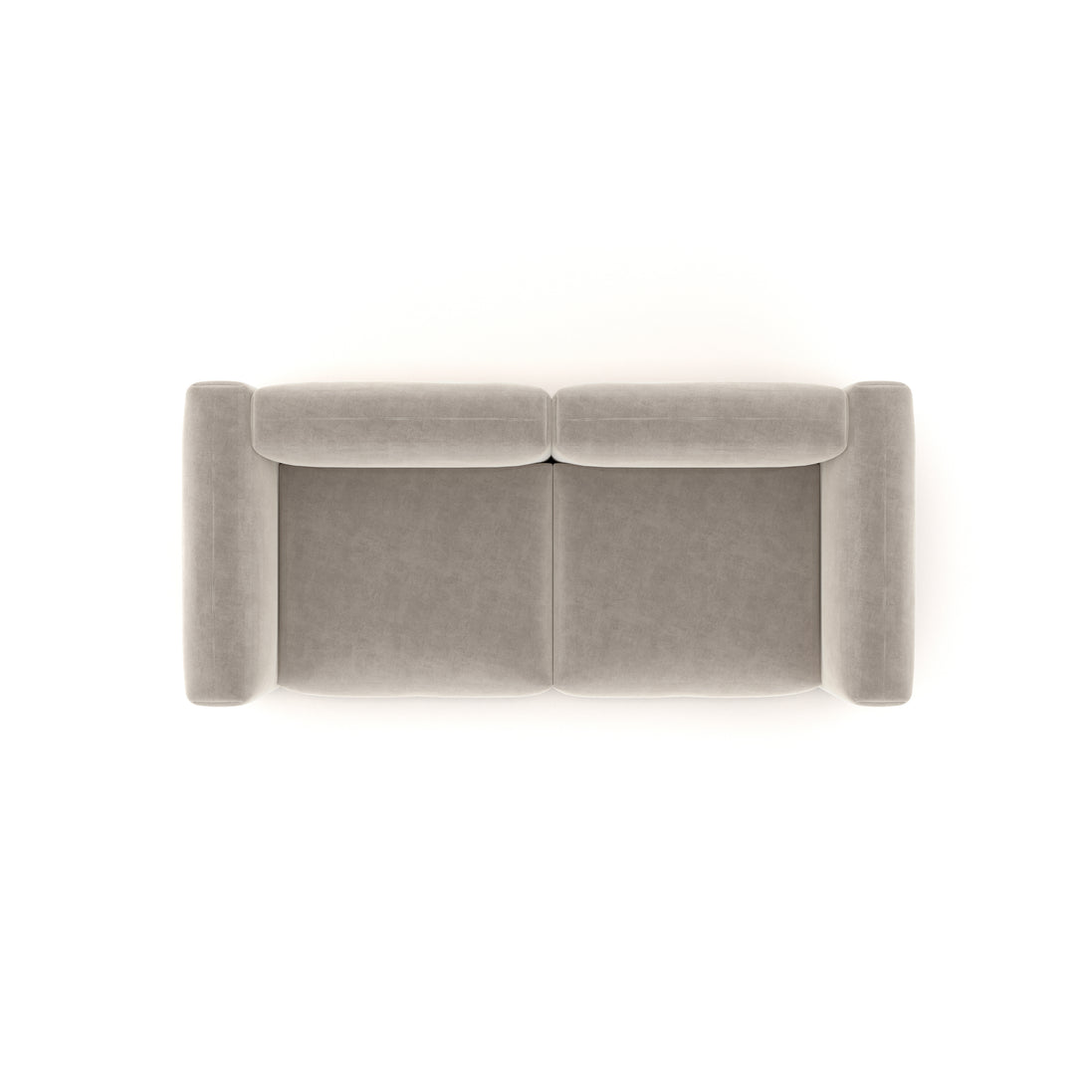 Charlotte Modular Velvet Sofa | Alabaster
