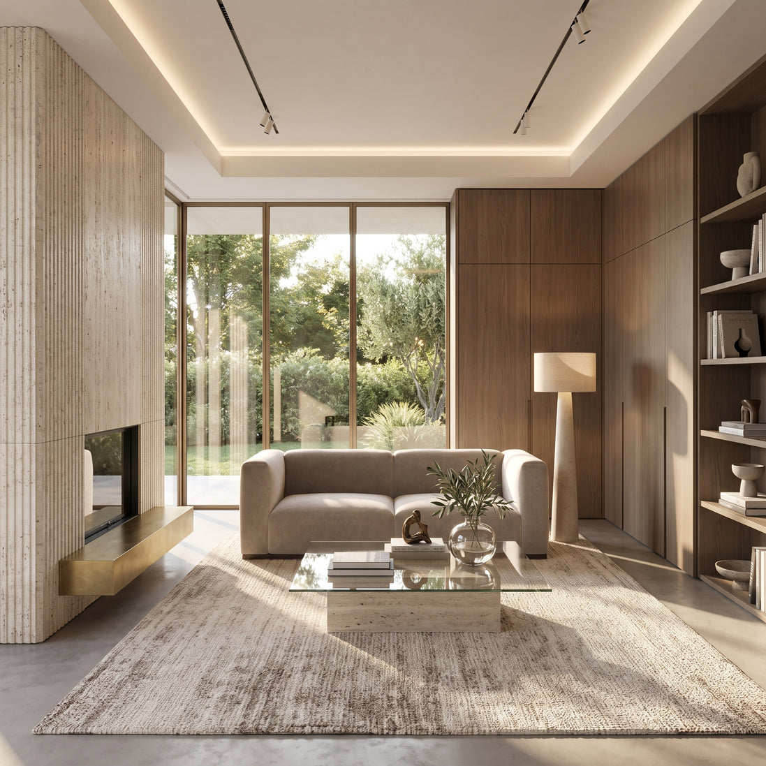 Charlotte Modular Velvet Sofa | Alabaster