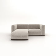 Charlotte Modular Velvet Sofa | Alabaster