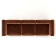 Charlotte Modular Velvet Sofa | Copper