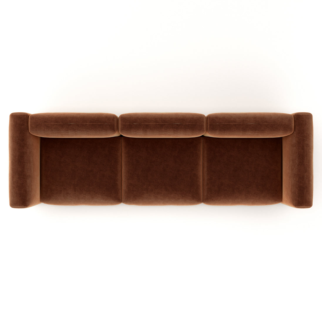 Charlotte Modular Velvet Sofa | Copper