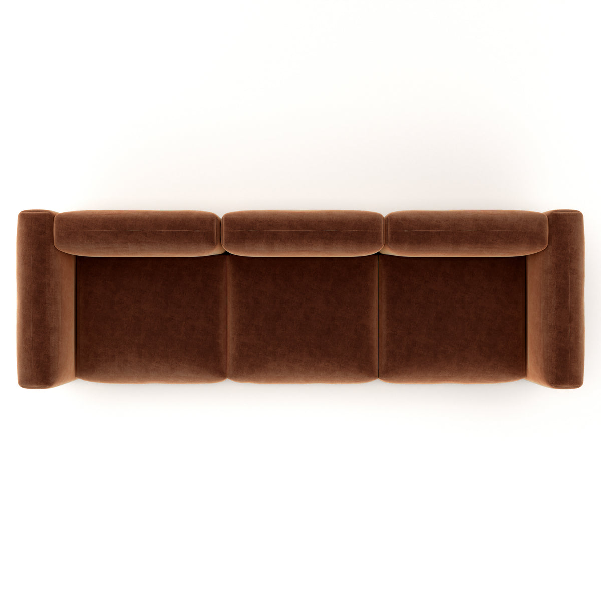 Charlotte Modular Velvet Sofa | Copper