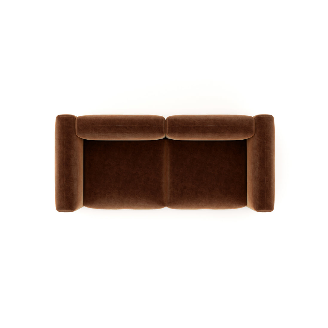 Charlotte Modular Velvet Sofa | Copper