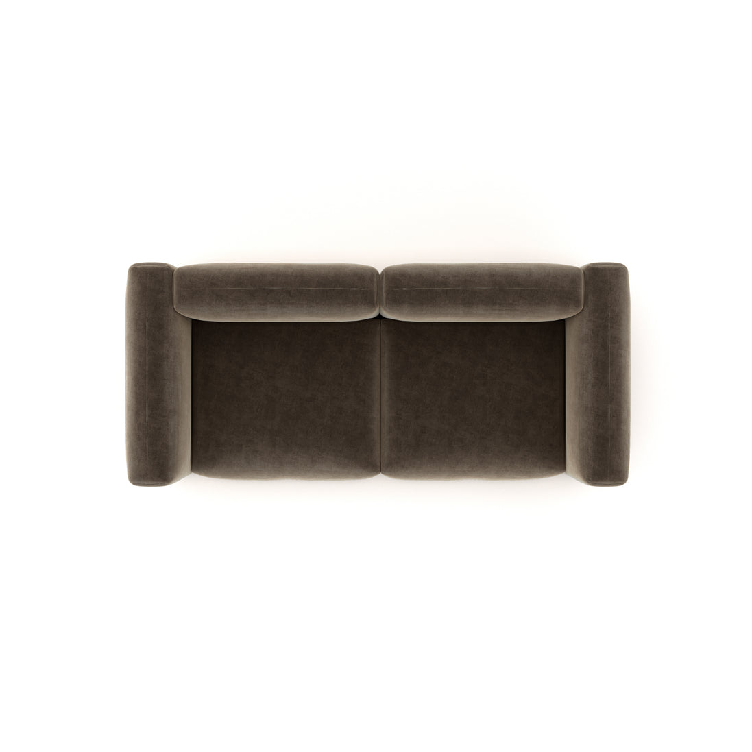 Charlotte Modular Velvet Sofa | Mocha