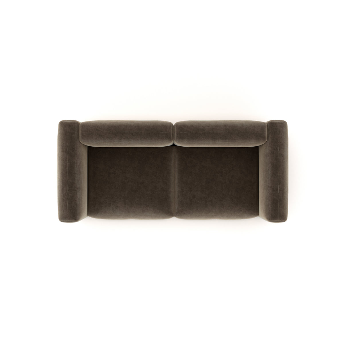 Charlotte Modular Velvet Sofa | Mocha