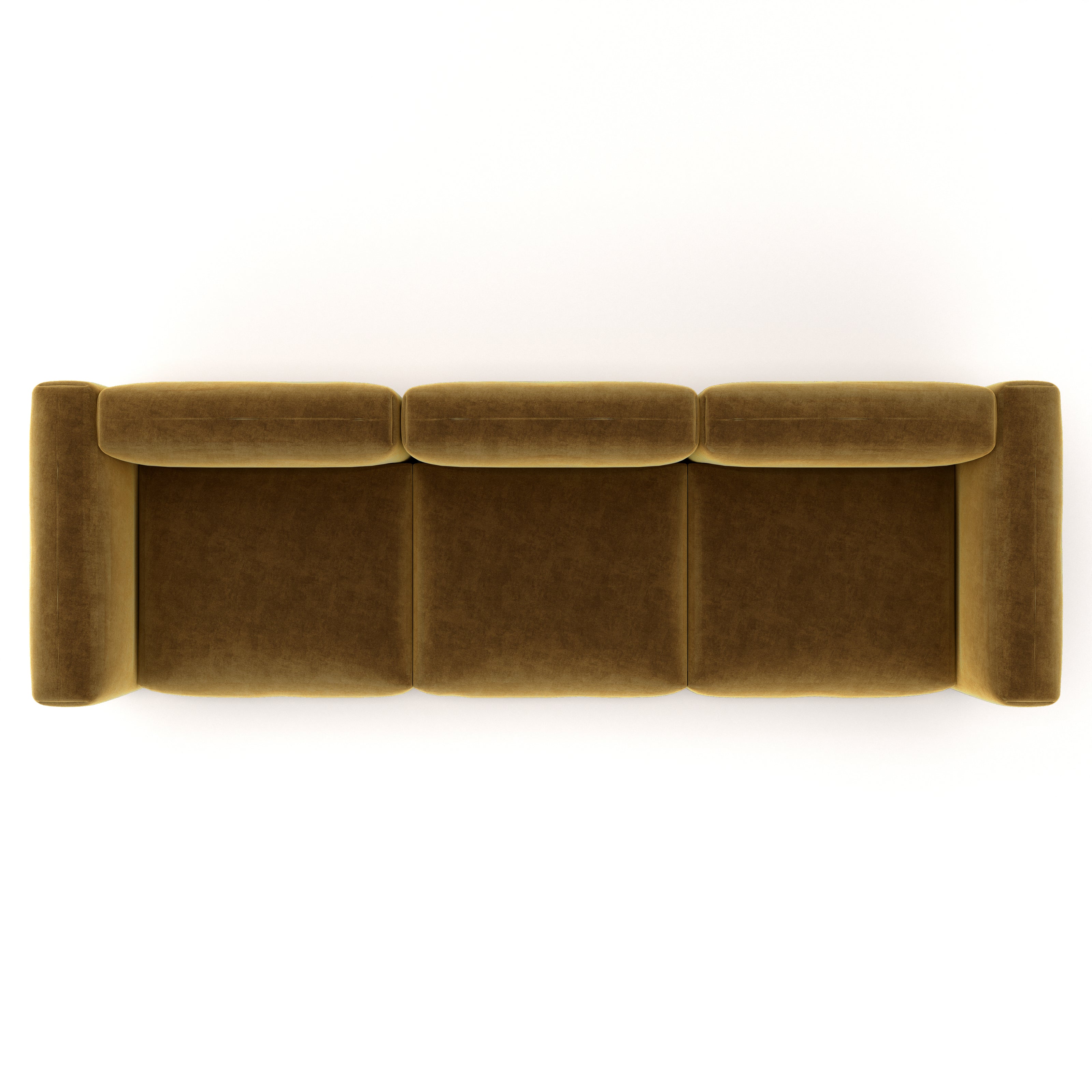 Charlotte Modular Velvet Sofa | Ochre