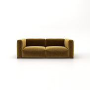 Charlotte Modular Velvet Sofa | Ochre