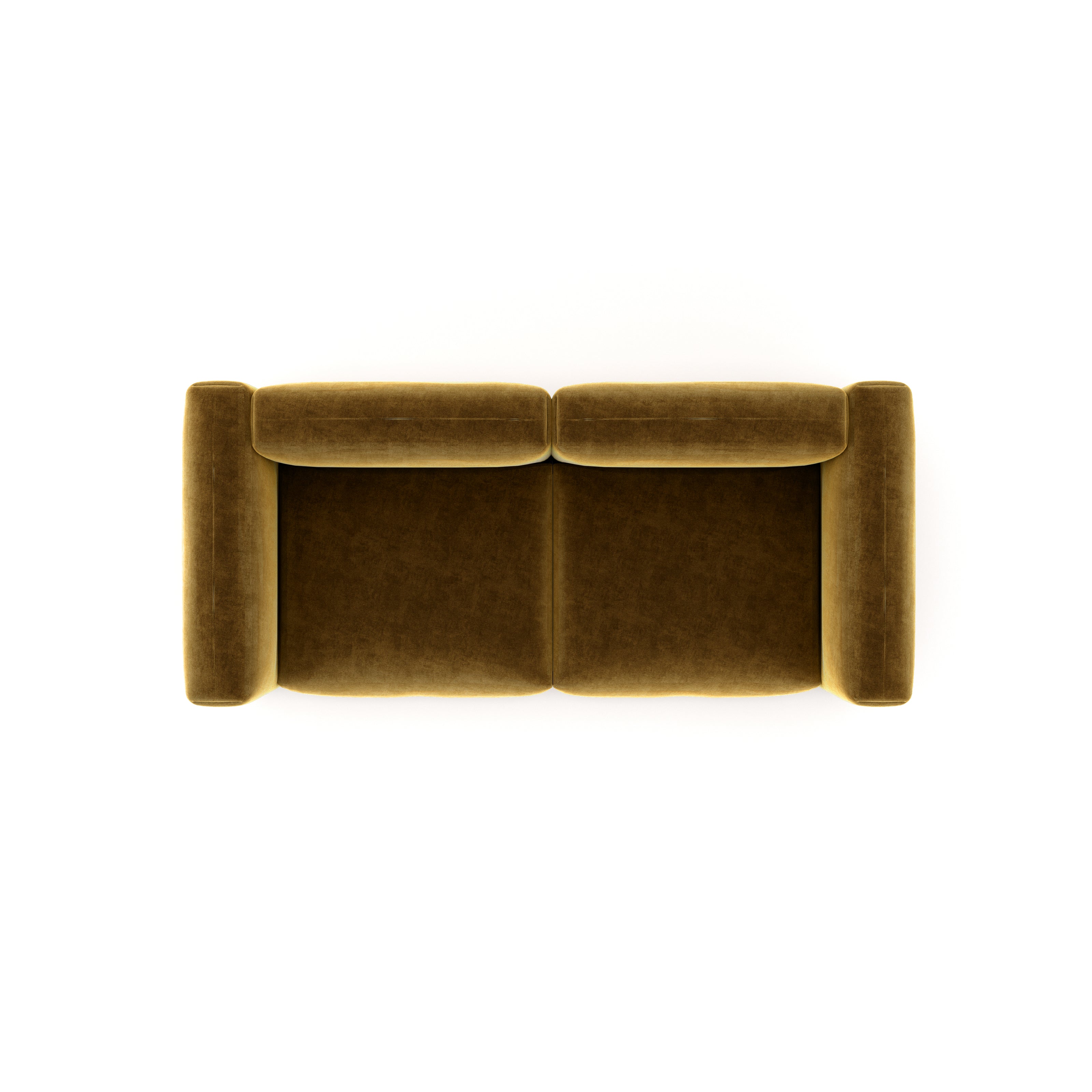 Charlotte Modular Velvet Sofa | Ochre