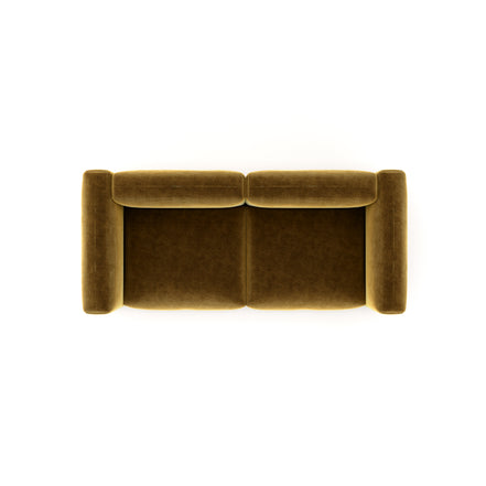 Charlotte Modular Velvet Sofa | Ochre