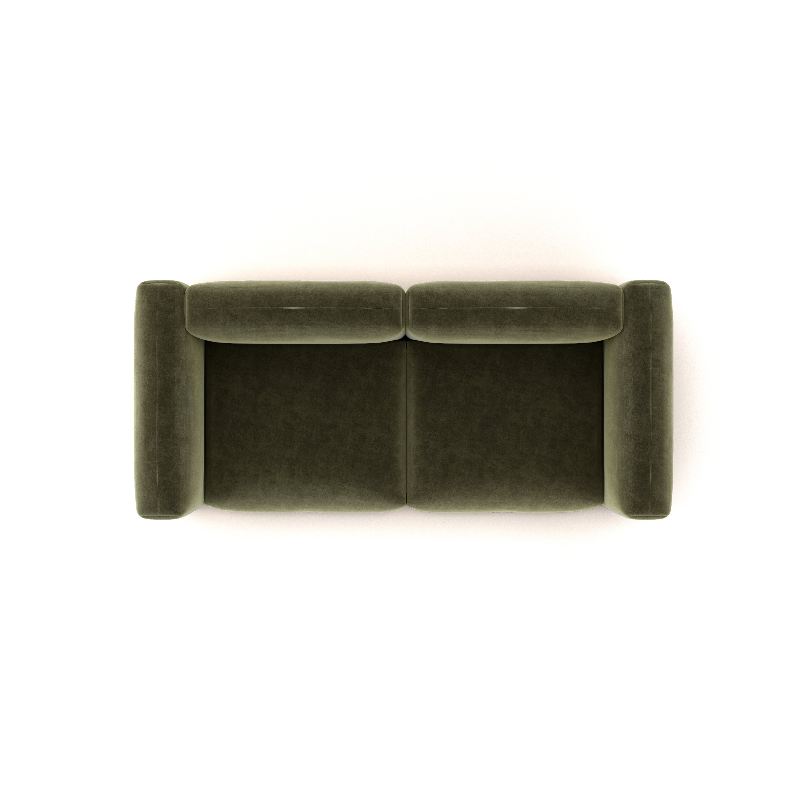 Charlotte Modular Velvet Sofa | Olive