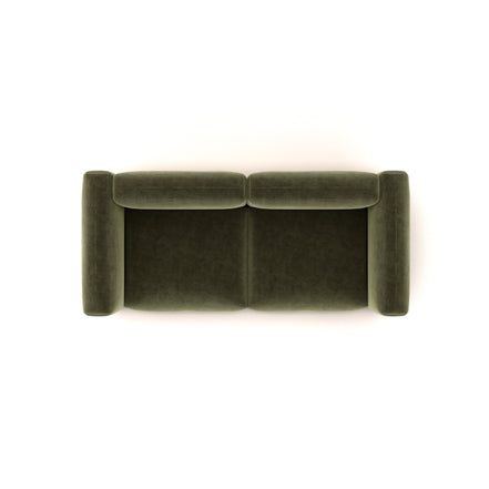 Charlotte Modular Velvet Sofa | Olive