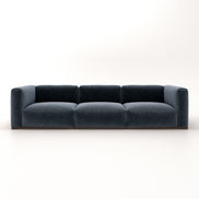 Charlotte Modular Velvet Sofa | OxfordBlue