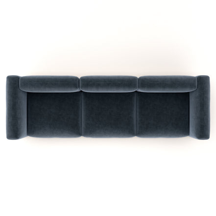 Charlotte Modular Velvet Sofa | OxfordBlue