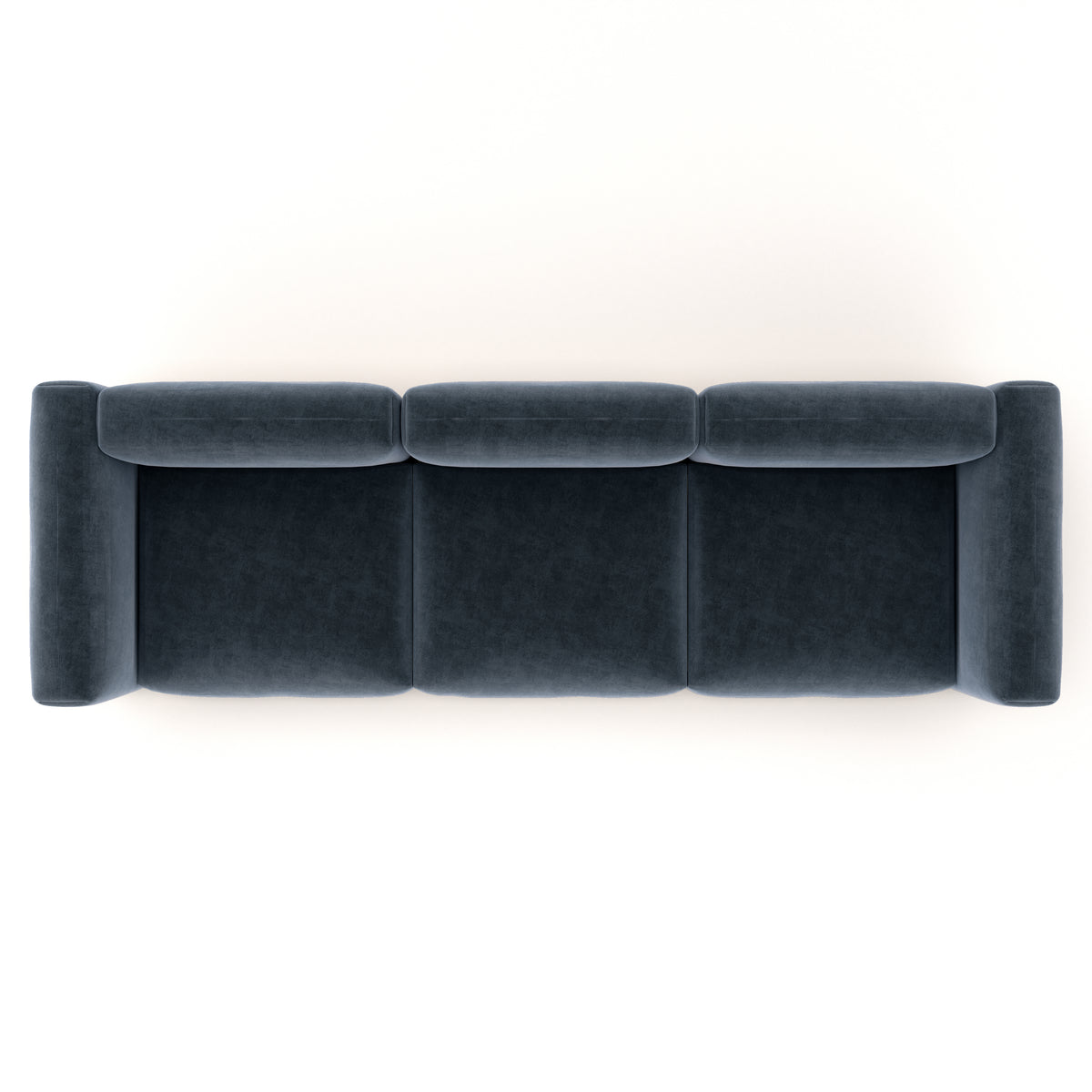 Charlotte Modular Velvet Sofa | Oxford Blue