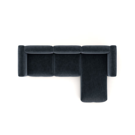 Charlotte Modular Velvet Sofa | OxfordBlue