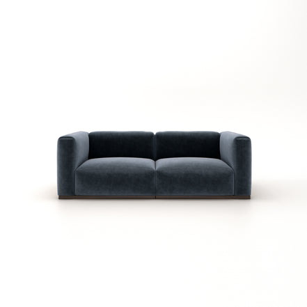 Charlotte Modular Velvet Sofa | OxfordBlue