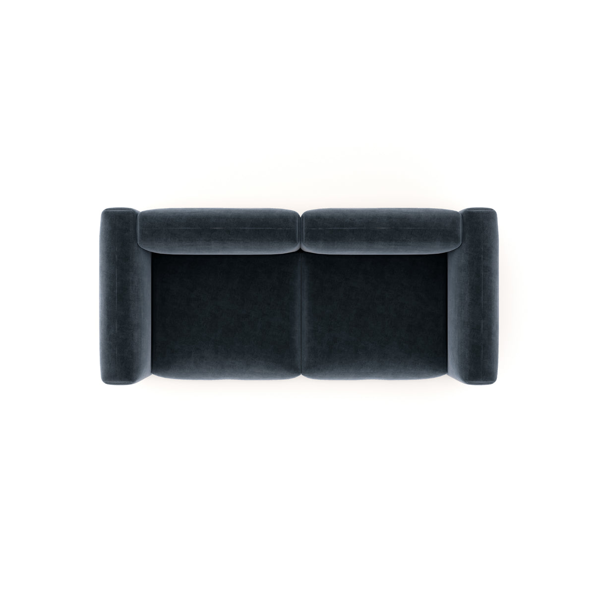Charlotte Modular Velvet Sofa | Oxford Blue