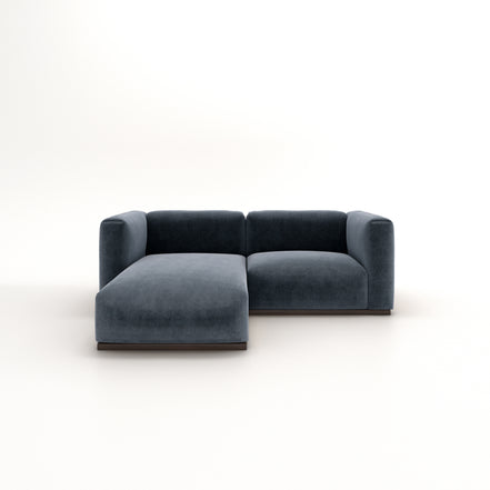 Charlotte Modular Velvet Sofa | OxfordBlue