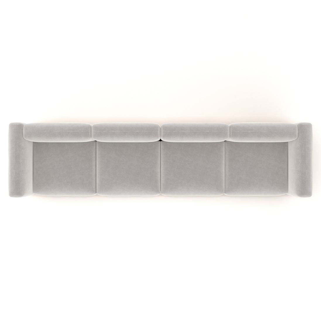 Charlotte Modular Velvet Sofa | Pearl