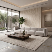 Charlotte Modular Velvet Sofa | Pearl
