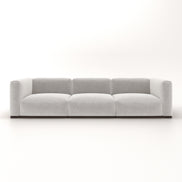 Charlotte Modular Velvet Sofa | Pearl