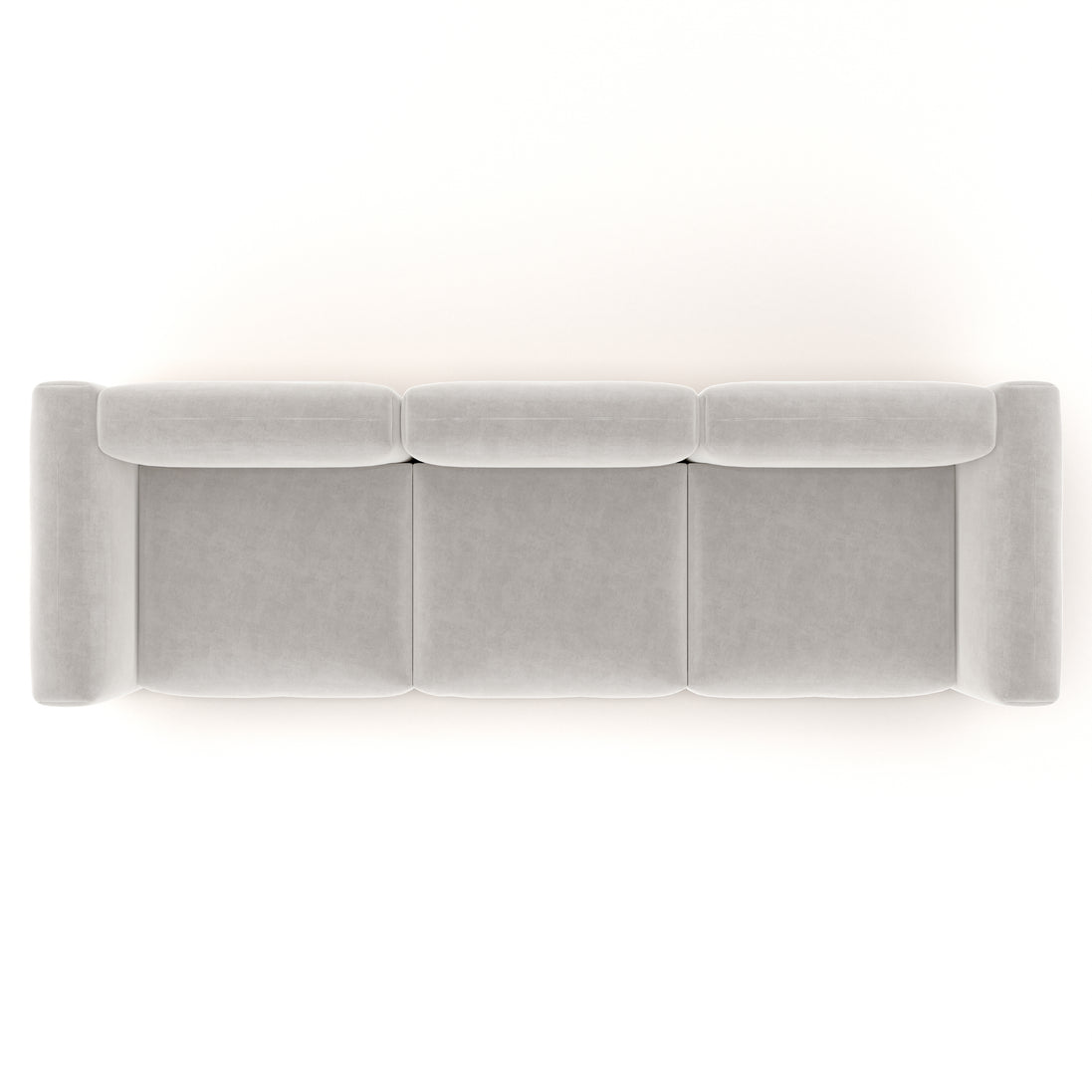 Charlotte Modular Velvet Sofa | Pearl
