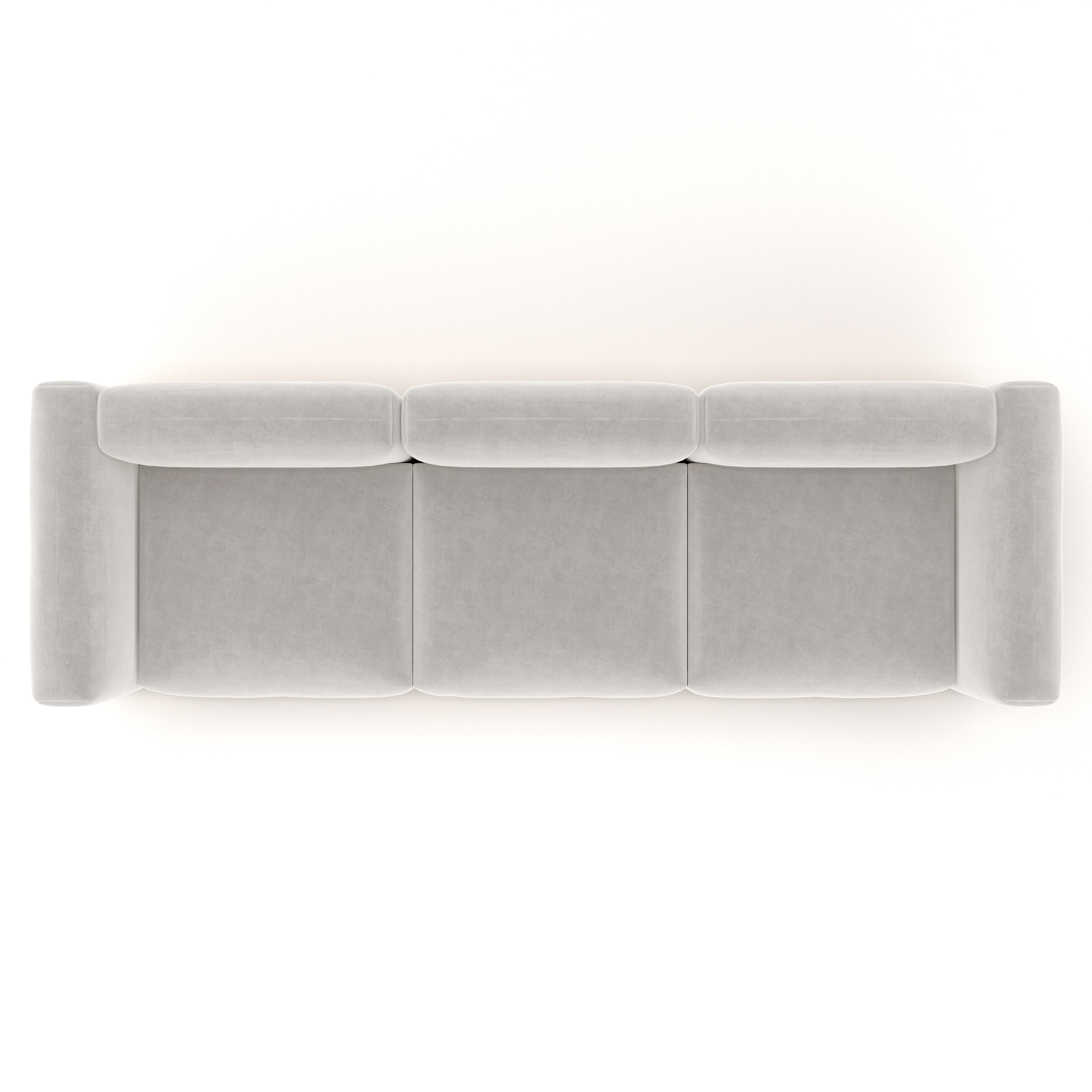 Charlotte Modular Velvet Sofa | Pearl