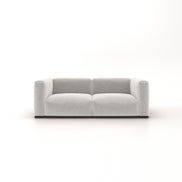Charlotte Modular Velvet Sofa | Pearl