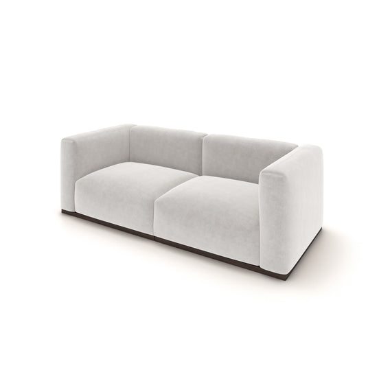 Charlotte Modular Velvet Sofa | Pearl