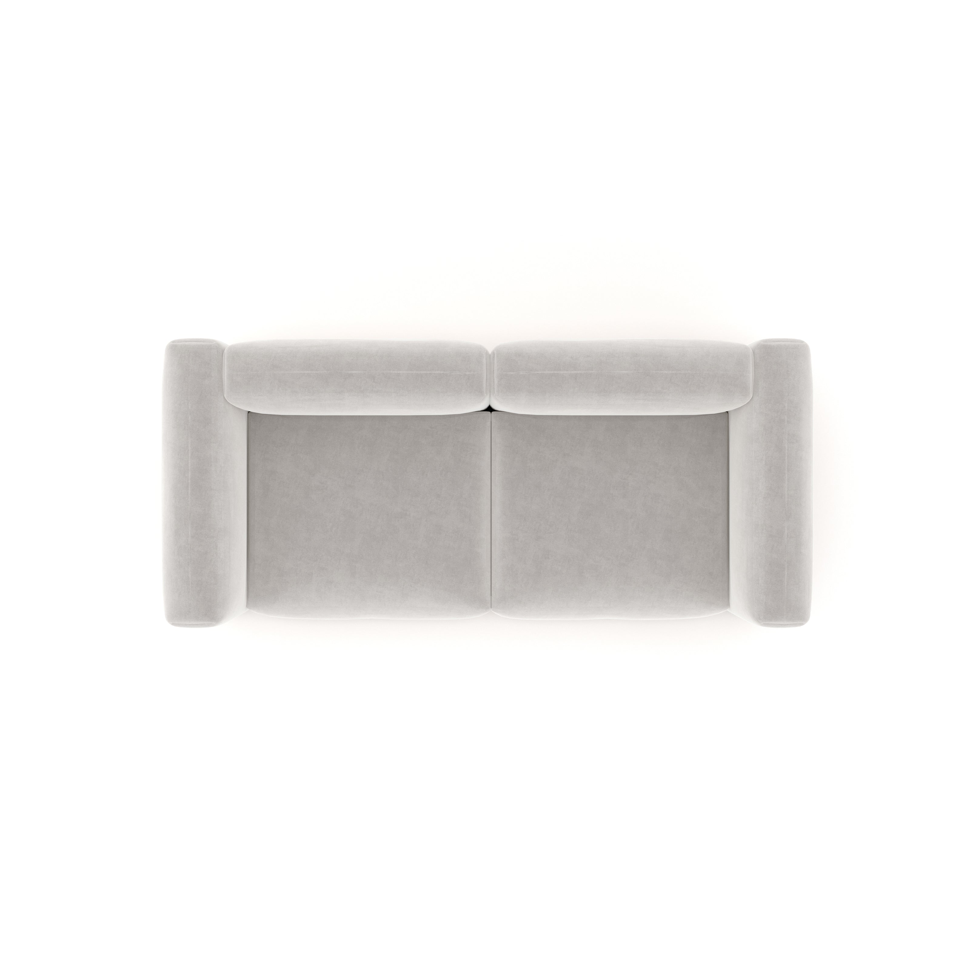 Charlotte Modular Velvet Sofa | Pearl