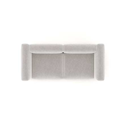 Charlotte Modular Velvet Sofa | Pearl