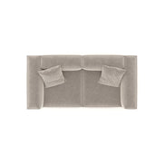 Eleanor Modular Velvet Sofa | Alabaster
