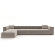 Eleanor Modular Velvet Sofa | Champagne