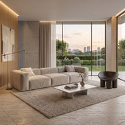 Eleanor Modular Velvet Sofa | Champagne